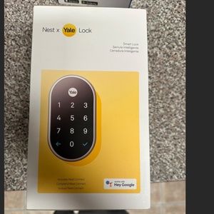 Nest x Yale - Smart Lock Wi-Fi Deadbolt (Satin Nickel)